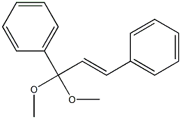 Chalcone dimethyl acetal 구조식 이미지