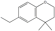 6-Ethyl-4,4-dimethylchroman Structure