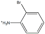 2-Bromoanilinium 구조식 이미지