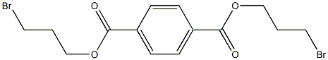 Terephthalic acid bis(3-bromopropyl) ester 구조식 이미지