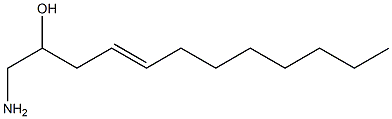 1-Amino-4-dodecen-2-ol Structure