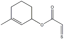 Thioxoacetic acid 3-methyl-2-cyclohexenyl ester 구조식 이미지