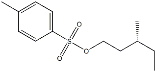 (-)-p-Toluenesulfonic acid (R)-3-methylpentyl ester Structure