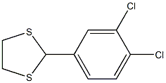 2-(3,4-Dichlorophenyl)-1,3-dithiolane 구조식 이미지