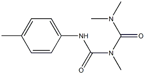 1-(4-Methylphenyl)-3-methyl-5,5-dimethylbiuret 구조식 이미지