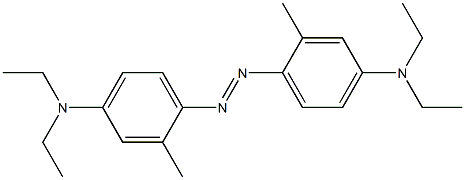 (E)-4,4'-Bis(diethylamino)-2,2'-dimethylazobenzene Structure