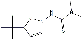 1,1-Dimethyl-3-(5-tert-butylisoxazolyl)urea Structure