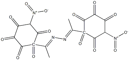 1-(3-Nitro-4-pentoxyphenyl)ethanal [1-(3-nitro-4-pentoxyphenyl)ethylidene]hydrazone 구조식 이미지