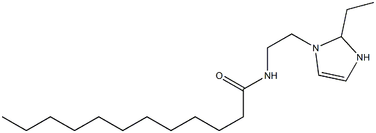 1-(2-Lauroylaminoethyl)-2-ethyl-4-imidazoline Structure