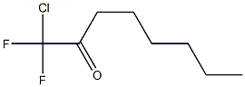 1-Chloro-1,1-difluoro-2-octanone Structure