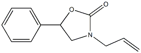 3-Allyl-5-phenyloxazolidin-2-one Structure