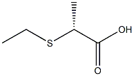 [R,(+)]-2-(Ethylthio)propionic acid 구조식 이미지