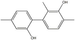 2,4,4'-Trimethyl-1,1'-biphenyl-2',3-diol Structure