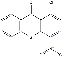 1-Chloro-4-nitro-9H-thioxanthen-9-one 구조식 이미지