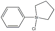 1-Chloro-1-phenyl-1-silacyclopentane 구조식 이미지
