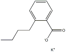 2-Butylbenzoic acid potassium salt 구조식 이미지