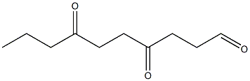 1,4,7-Decanetrione Structure