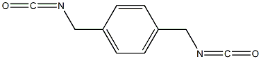 [(1,4-Phenylene)bismethylene]diisocyanate Structure