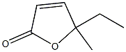 5-Ethyl-5-methyl-2,5-dihydrofuran-2-one 구조식 이미지