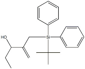 3-[[Diphenyl(tert-butyl)silyl]methyl]-1-methyl-3-buten-2-ol Structure