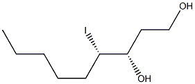 (3S,4S)-4-Iodononane-1,3-diol 구조식 이미지