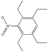 2,3,5,6-Tetraethyl-1-nitrobenzene 구조식 이미지