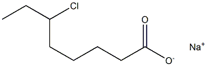 6-Chlorooctanoic acid sodium salt 구조식 이미지