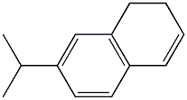 1,2-Dihydro-7-isopropylnaphthalene Structure
