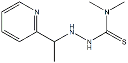 1-[1-(2-Pyridyl)ethyl]-4,4-dimethylthiosemicarbazide Structure