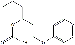 Carbonic acid 2-phenoxyethylbutyl ester 구조식 이미지
