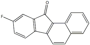 9-Fluoro-11H-benzo[a]fluoren-11-one Structure