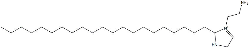 3-(2-Aminoethyl)-2-henicosyl-3-imidazoline-3-ium 구조식 이미지