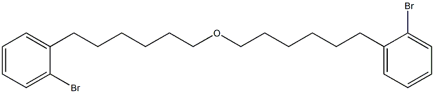 2-Bromophenylhexyl ether 구조식 이미지
