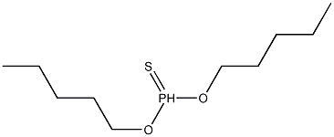 Thiophosphonic acid O,O-dipentyl ester 구조식 이미지