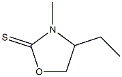 3-Methyl-4-ethyloxazolidine-2-thione 구조식 이미지