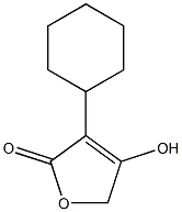 3-Cyclohexyl-4-hydroxy-2(5H)-furanone 구조식 이미지