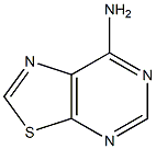 7-Aminothiazolo[5,4-d]pyrimidine 구조식 이미지