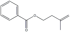 3-Methyl-3-butenyl benzoate Structure
