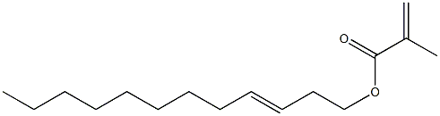 Methacrylic acid (3-dodecenyl) ester 구조식 이미지