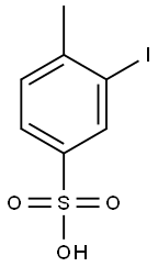 3-Iodo-4-methylbenzenesulfonic acid Structure