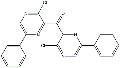 Phenyl(2-chloropyrazin-3-yl) ketone Structure