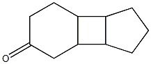 (3aS,3bR,7aS,7bS)-Octahydro-1H-cyclopenta[3,4]cyclobuta[1,2]benzen-4(5H)-one Structure