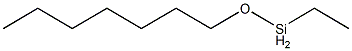 Ethyl(heptyloxy)silane Structure