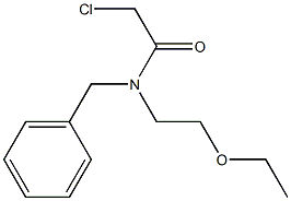 N-Benzyl-N-(chloroacetyl)-2-ethoxyethan-1-amine Structure