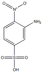 3-Amino-4-nitrobenzenesulfonic acid 구조식 이미지