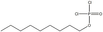 Dichlorophosphinic acid nonyl ester Structure