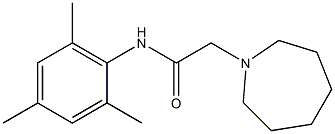 N-(2,4,6-Trimethylphenyl)-2-[(hexahydro-1H-azepin)-1-yl]acetamide Structure