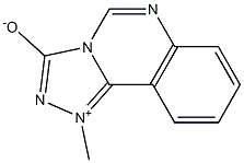 1-Methyl-1,2,4-triazolo[4,3-c]quinazolin-1-ium-3-olate Structure