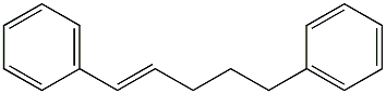 (E)-1,5-Diphenyl-1-pentene 구조식 이미지