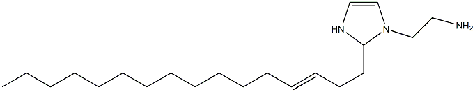 1-(2-Aminoethyl)-2-(3-hexadecenyl)-4-imidazoline 구조식 이미지